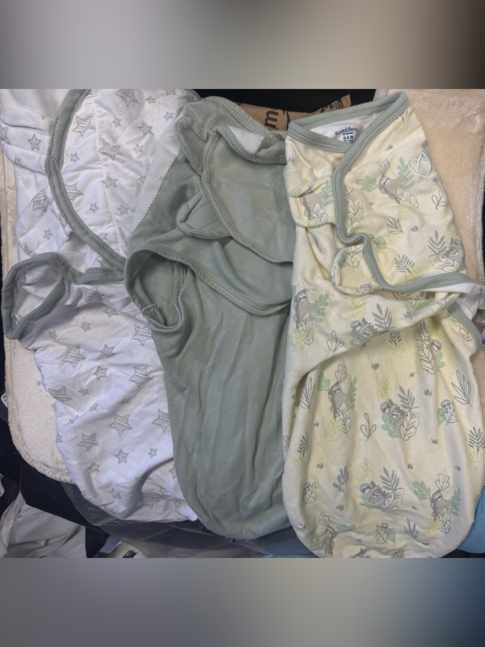 Swaddle bundle 0-3m